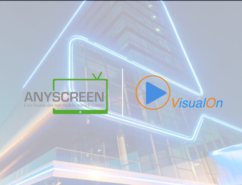 VisualOn and Anyscreen Partner to Deliver Turnkey, Efficient Video and Live Streaming with Superior Quality